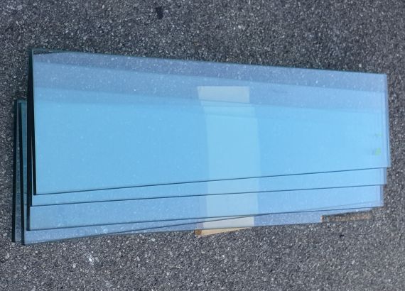 Tablare- Glas, Stärke 1 cm