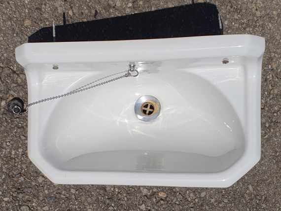 Lavabo- antikes Handwaschbecken, weiss