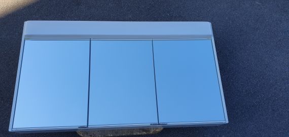 3er Spiegelschrank, Schneider, 3fl, GLS 130