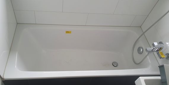 Badewanne- Einbauwanne, Stahl-Email
