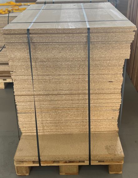 Panneau de particules brut