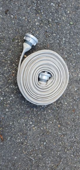 Schlauch- Feuerwehrschlauch, 3 Stück à 20 Meter mit Storz-Kupplung