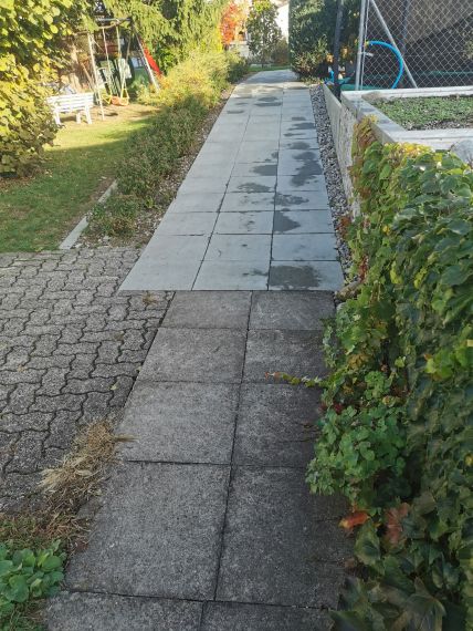 Gehwegplatten Garten, Beton