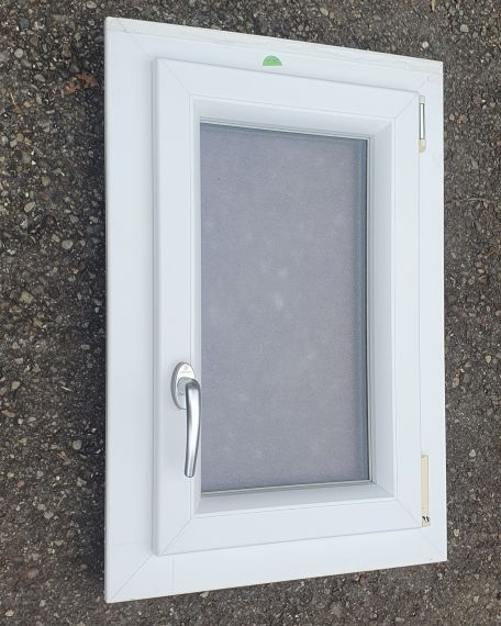 Fenster- Wand, Kunststoff, IV, Doppelverglasung, weiss