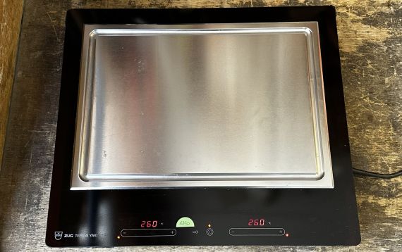 Küche- Teppan Yaki- Platte, Einbau, CNS
