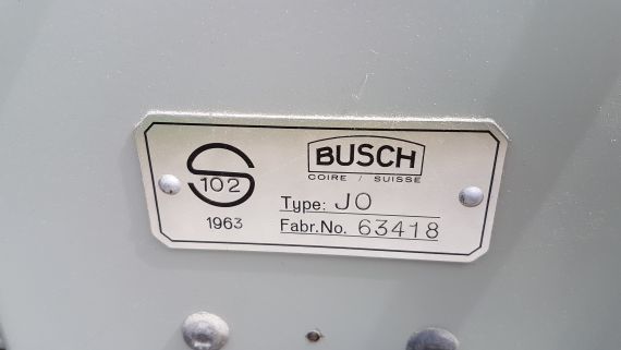 el. Waage von Busch bis 300 Kg v 1963