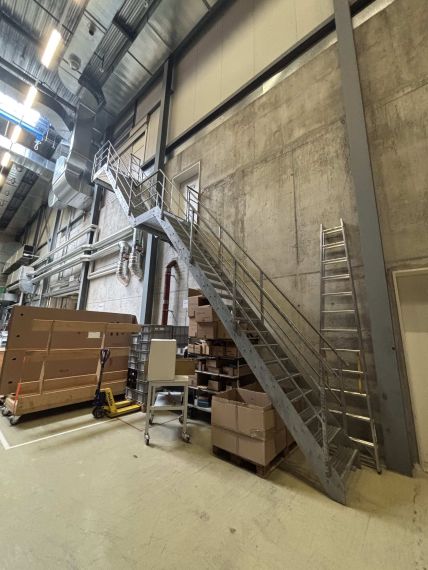 Metalltreppe