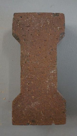 Doppel T-Pflastersteine Braun Schmal Art. 25-000-000017
