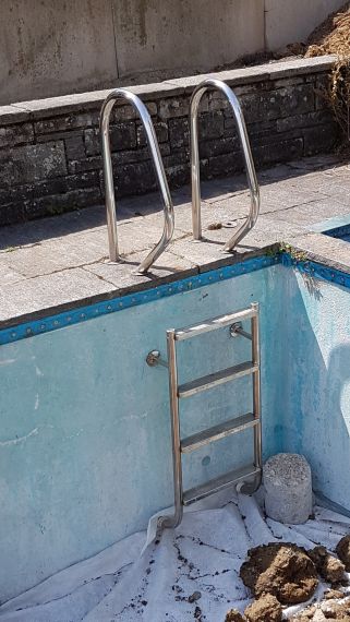 Chromstahlleiter für Schwimmbad