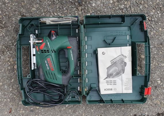 Stichsäge PST 800 PEL- mit Laser, Bosch, mit Kabel, grün