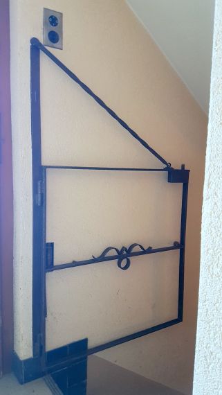 Kellerabgang Absperrtüre