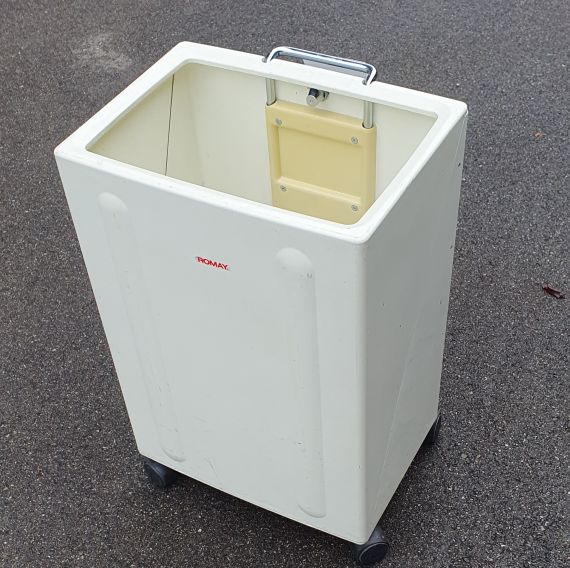 Papiersammel-Box (Romay) mit Rollen und Hand-Griff