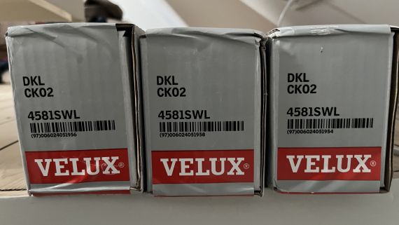 Neu/ ungeöffnet Velux Verdunkelungsrollo DKL CK02 4581SWL