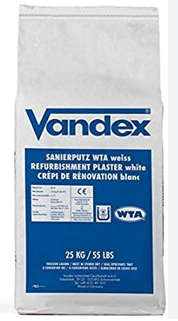 Vandex Intonaco da restauro WTA bianco 55LBS